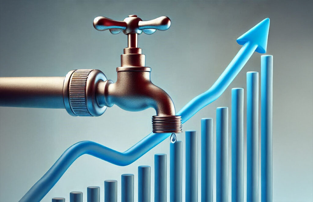 How the new water rate increases impact businesses